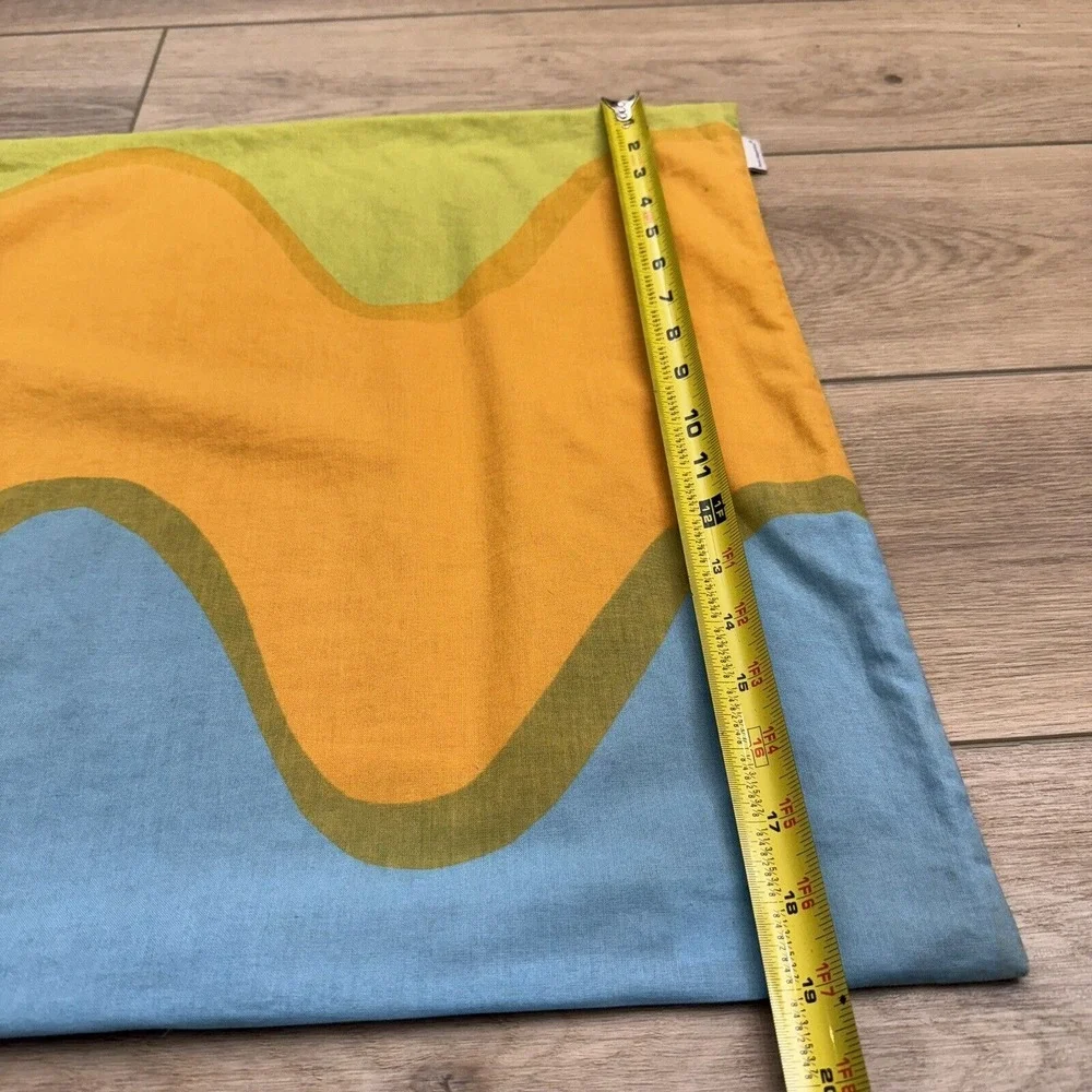 Vintage 60's MCM Marimekko Lokki Pattern Throw Accent Pillow‎ Cover Rare READ